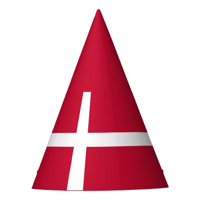 Denmark flag Party Hat (Front)