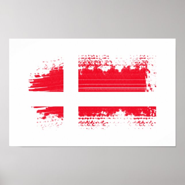 Denmark flag poster (Front)