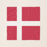 Denmark Flag Scarf<br><div class="desc">Patriotic flag of Denmark.</div>
