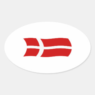 Denmark Flag Sticker