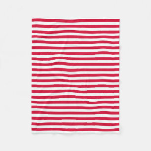 Denmark flag stripes country colour pattern red wh fleece blanket