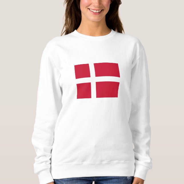 Denmark Flag Sweatshirt (Front)