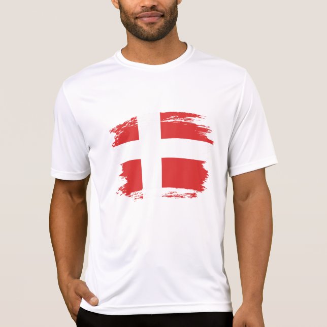 Denmark flag T-Shirt (Front)