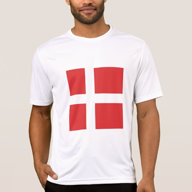 Denmark flag T-Shirt (Front)