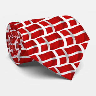 Denmark Flag Tie
