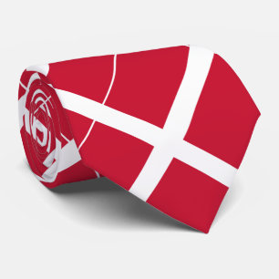Denmark Flag Tie