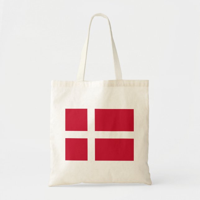 Denmark Flag Tote Bag (Front)
