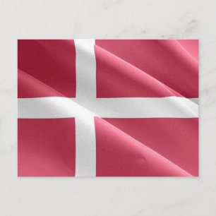 Denmark - Flag Waving - Postcard