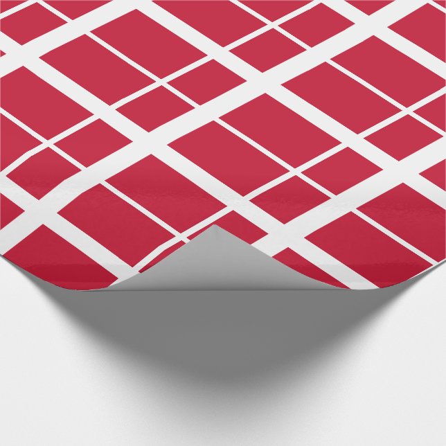 Denmark Flag Wrapping Paper (Corner)