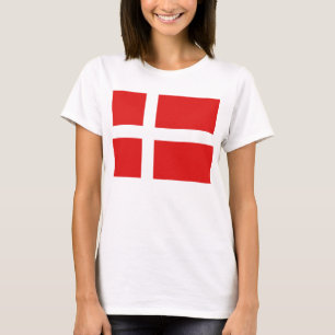 Denmark Flag x Map T-Shirt