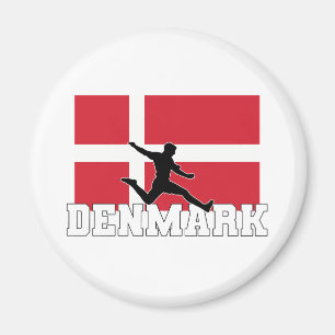Denmark Football Soccer National Team  Magnet