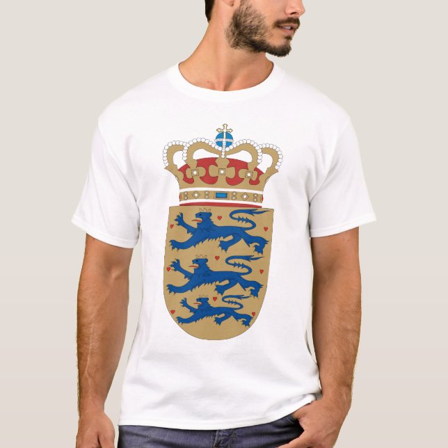Denmark full, Denmark T-Shirt (Front)