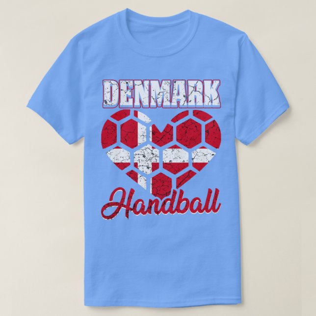Denmark Handball 4 T-Shirt (Design Front)