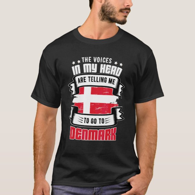 Denmark In My Head T-Shirt (Front)