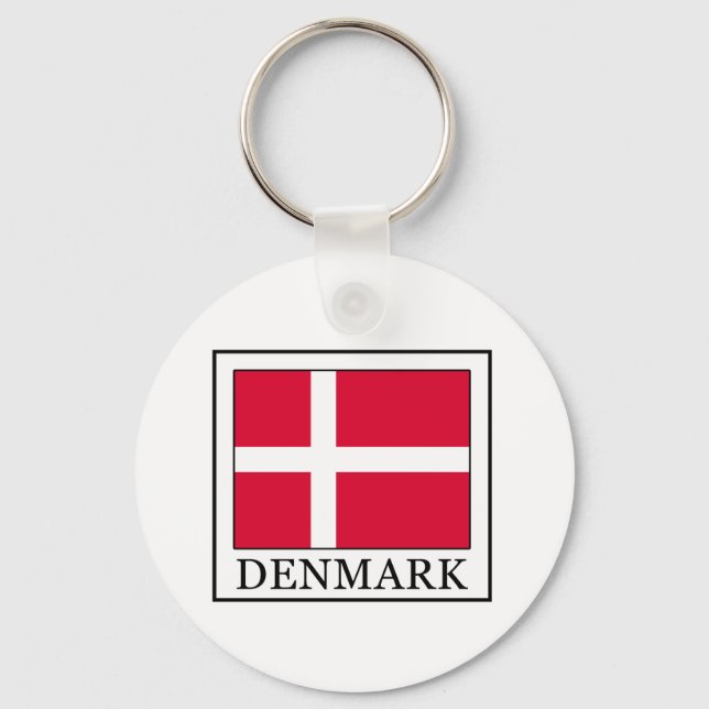Denmark Key Ring (Front)