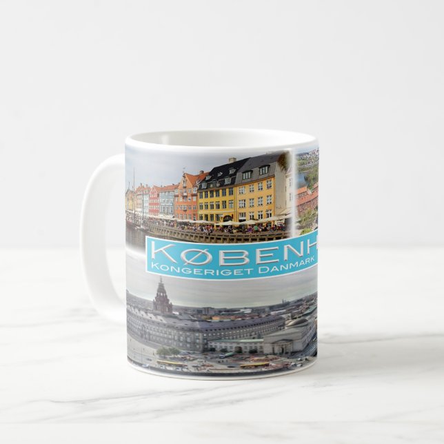 Denmark - København - Coffee Mug (Front Left)