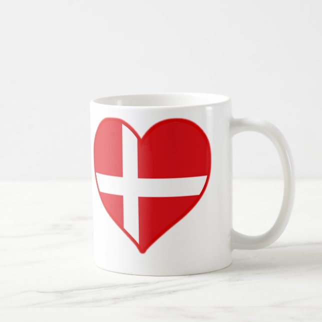 Denmark Love Coffee Mug (Right)