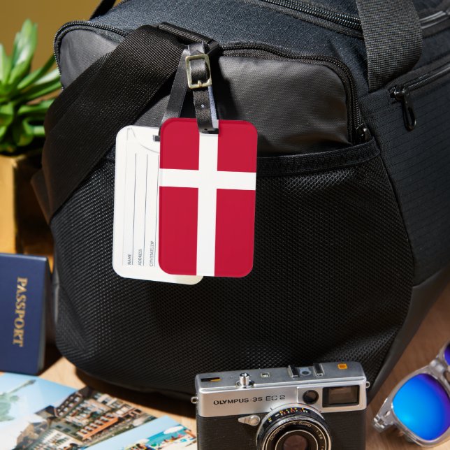 Denmark Luggage Tag (Front & Back)