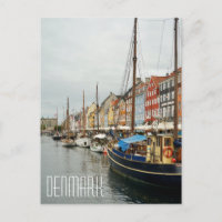 Denmark, Nyhavn street boats