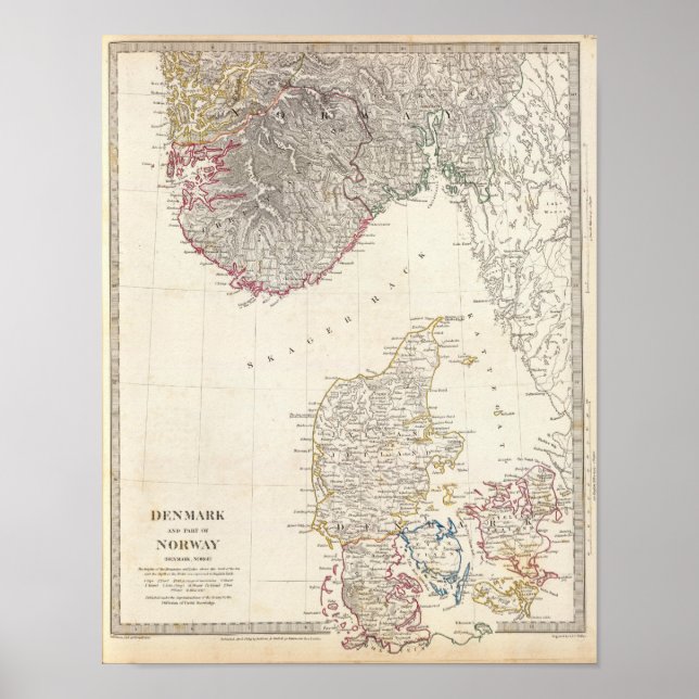 Denmark, pt of Norway Poster (Front)