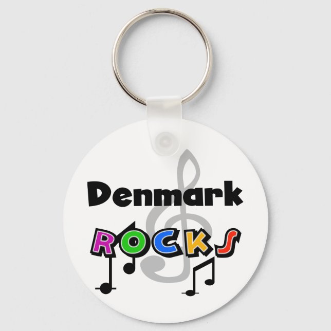 Denmark Rocks Key Ring (Front)
