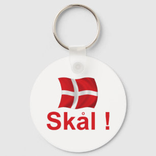 Denmark Skal! Key Ring