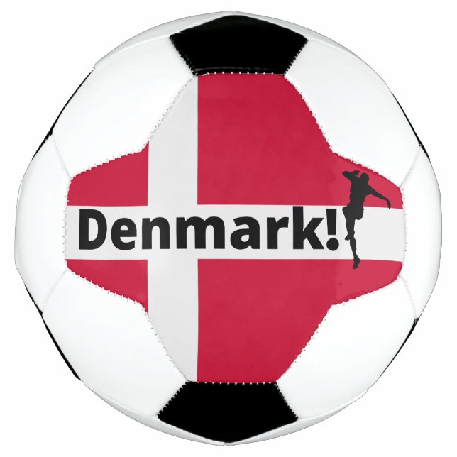 Denmark soccer     ball (Front)