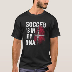 Denmark Soccer Danisch Football Dansk Futbol 1 T-Shirt