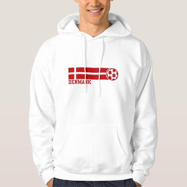 denmark Soccer Hoodie (Front)