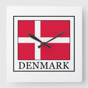 Denmark Square Wall Clock