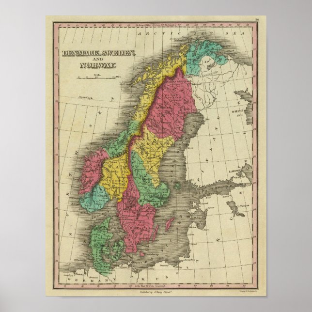 Denmark, Sweden, And Norway Poster (Front)