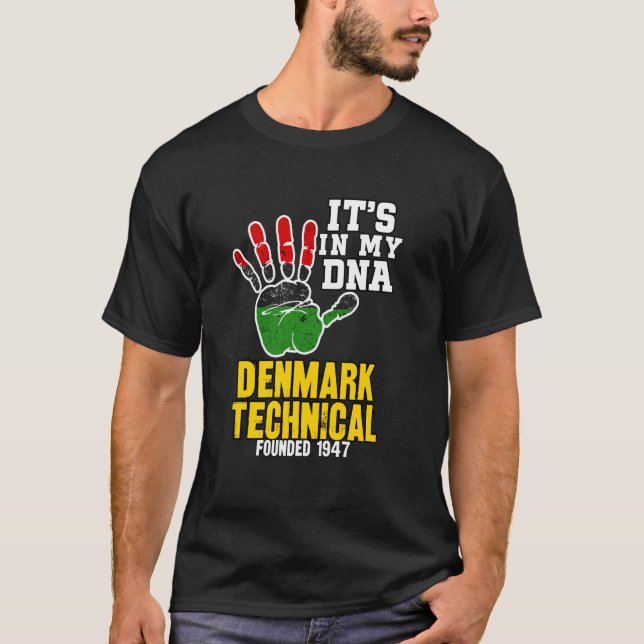 Denmark Technical, DTC, Souvenir HBC Design T-Shirt (Front)