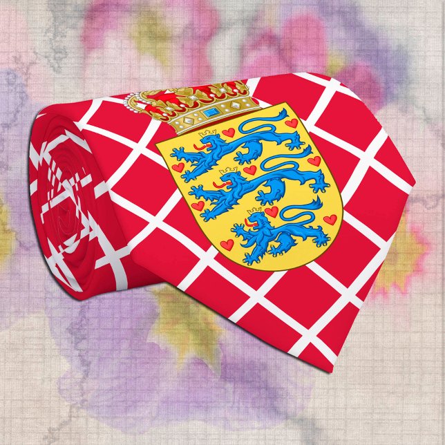 Denmark Ties, fashion Danish Flag business Tie (Creator Uploaded)