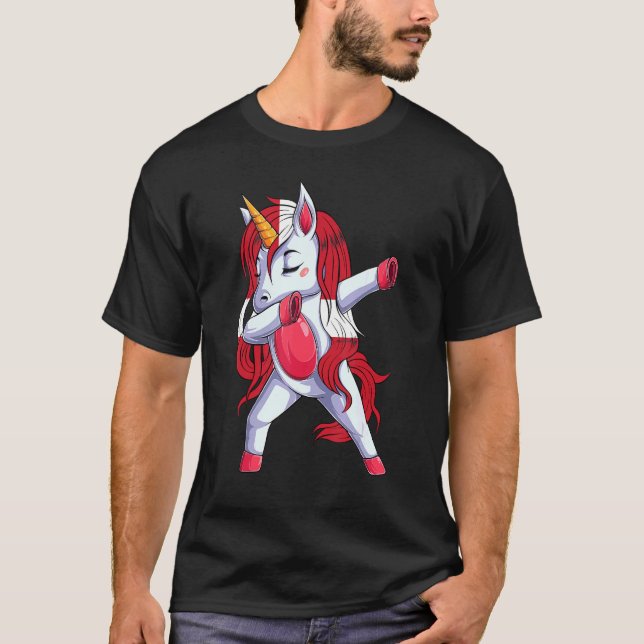 Denmark Unicorn Denmark Denish T-Shirt (Front)