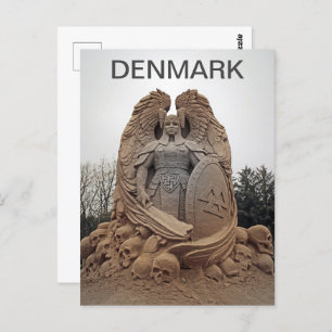 Denmark Valkyrie Postcard! Postcard