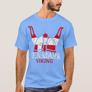 Denmark Viking Helmet T-Shirt