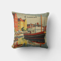 Denmark Vintage Travel Poster