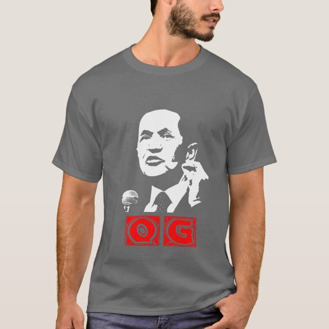 Dennis Kucinich:  Original Gangsta T-Shirt (Front)