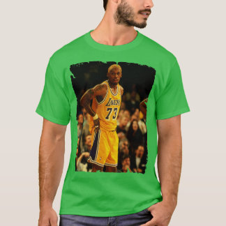 Dennis Rodman Vintage Design Of Basketball 2 T-Shirt