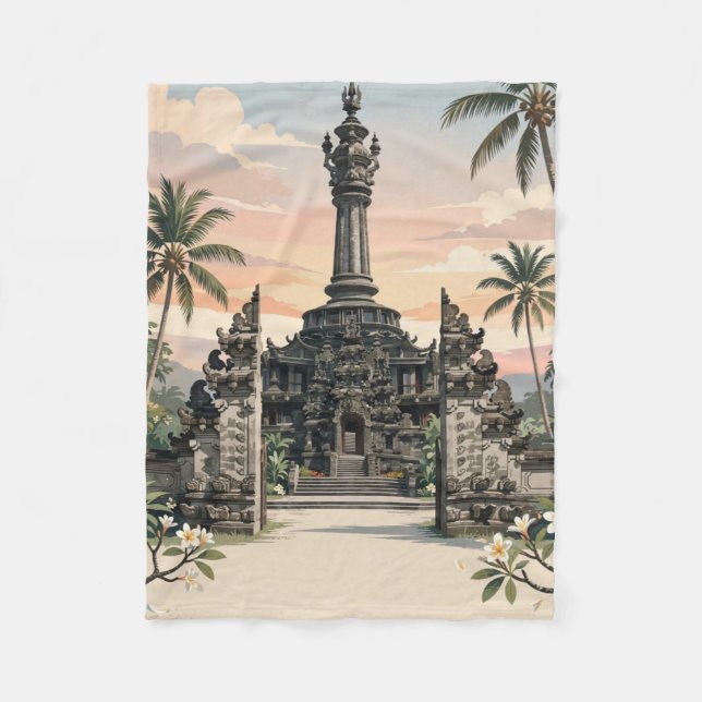 Denpasar Bali Blanket (Front)