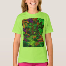 Dense Jungle Exotic Animals