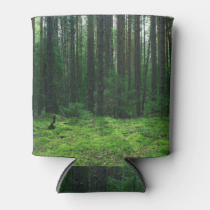 Dense Summer Forest: Landscape Panorama. Can Cooler