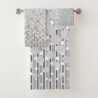 Density Design in Grey - Towel Set
