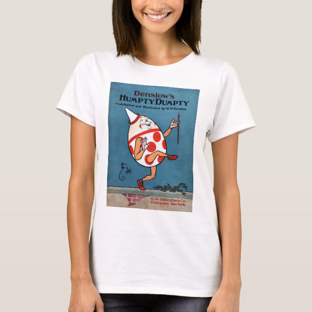 Denslow's Humpty Dumpty Vintage Book Cover T-Shirt (Front)