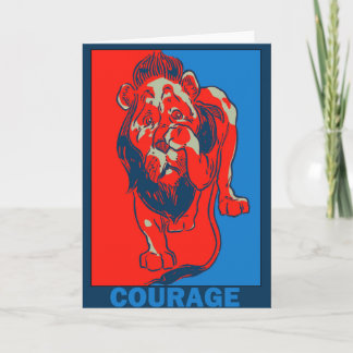 Denslow's Wizard of Oz:: Courage Card