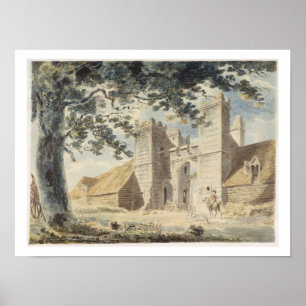 Dent de Lion, Margate, c.1791 (w/c over graphite w Poster