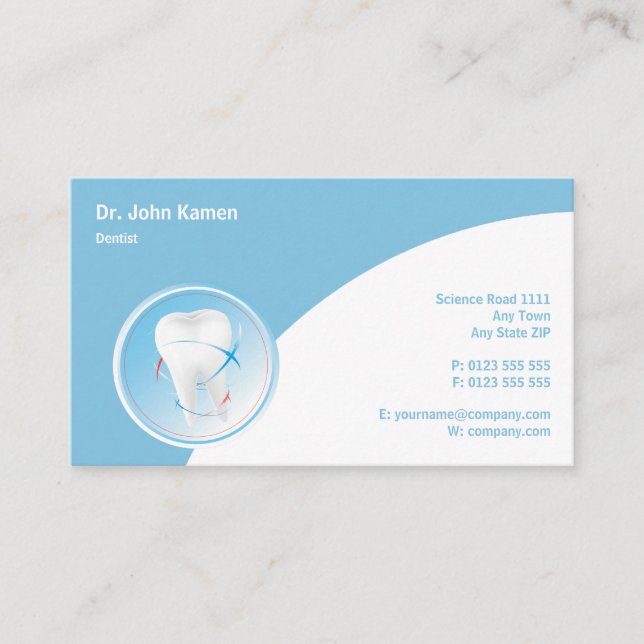 Dental Appointment Card | Dentist (Front)