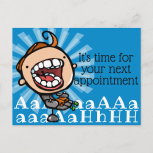 Dental Appointment Reminder Customisable Promo Postcard