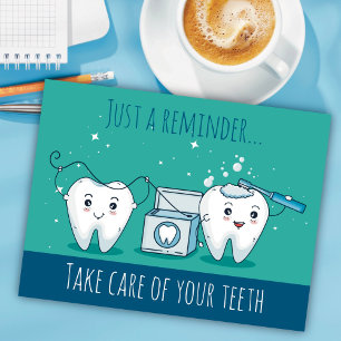 Dental Appointment Reminder Postcard