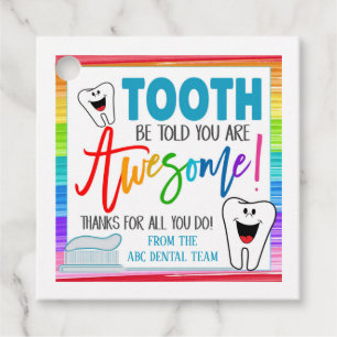 Dental Appreciation Week Gift Tag